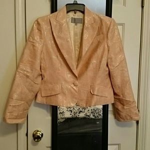 Lined Single button blazer